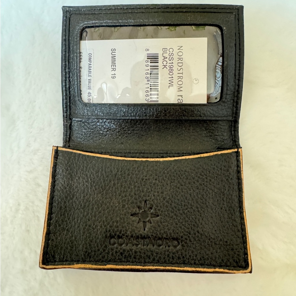 ✅NEW “Coastaoro” Leather Card Case